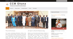 Desktop Screenshot of ccmghana.net