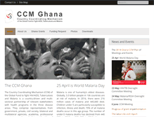 Tablet Screenshot of ccmghana.net